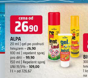 ALPA REPELENT SPREJ PRO DTI