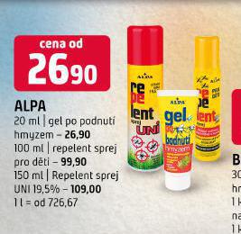 ALPA REPELENT SPREJ