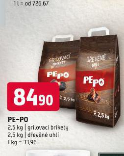 PE-PO GRILOVAC BRIKETY