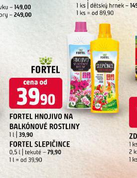 FORTEL HNOJIVO NA BALKONOV ROSTLINY
