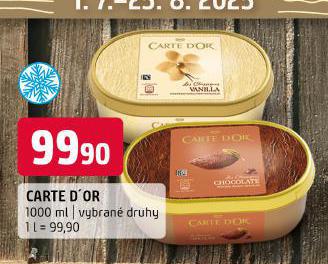 CARTE DOR