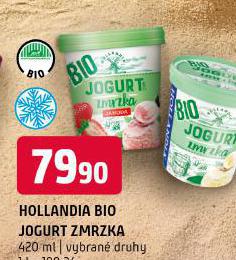 HOLLANDIA BIO JOGURT ZMRZKA
