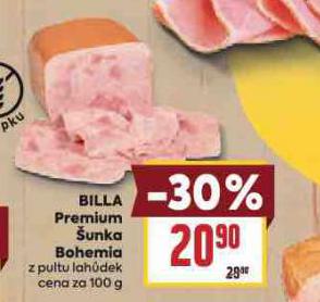 BILLA PREMIUM UNKA BOHEMIA