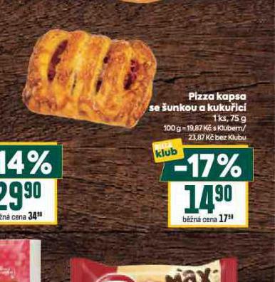 PIZZA KAPSA SE UNKOU A KUKUIC
