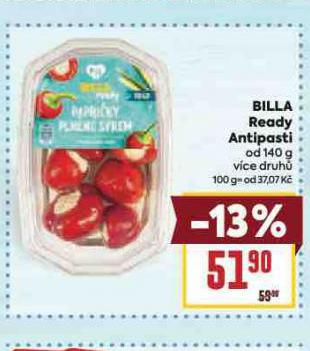 BILLA READY ANTIPASTI