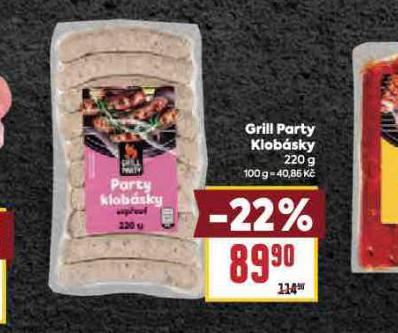 GRILL PARTY KLOBSKY