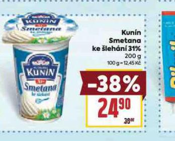 KUNN SMETANA KE LEHN 31%