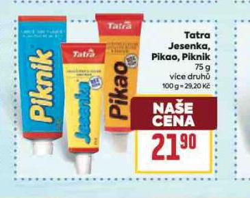 TATRA JESENKA, PIKAO, PIKNIK