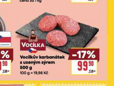 VOCLKV KARBANTEK S UZENM SREM