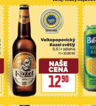 PIVO VELKOPOPOVICK KOZEL 10