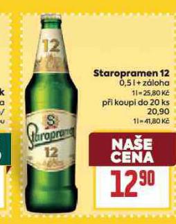 PIVO STAROPRAMEN 12