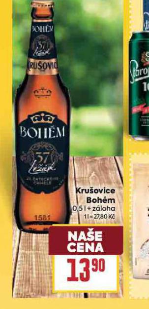 PIVO KRUOVICE BOHM