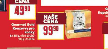 GOURMET GOLD KONZERVY PRO KOKY