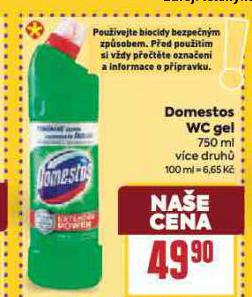 DOMESTOS WC GEL