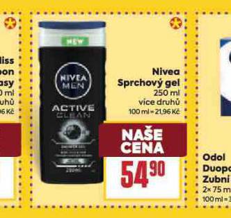 NIVEA SPRCHOV GEL