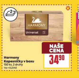 HARMONY KAPESNKY V BOXU