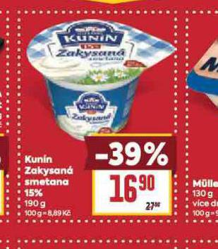 KUNN ZAKYSAN SMETANA 15%