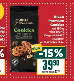 BILLA PREMIUM COOKIES