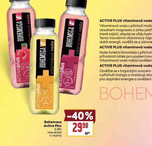 BOHEMSCA ACTIVE PLUS