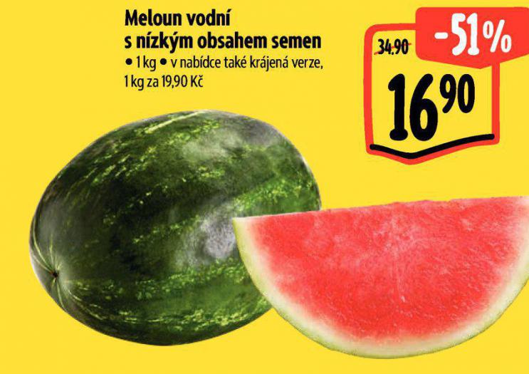 MELOUN VODN SE SN͎ENM OBSAHEM SEMEN