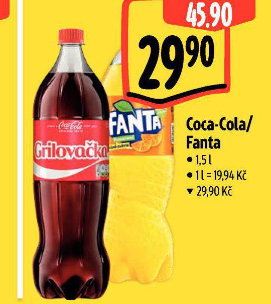COCA COLA, FANTA