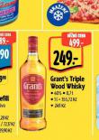 GRANTS TRIPLE WOOD WHISKY