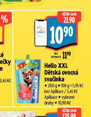 HELLO XXL OVOCN PESNDVKA