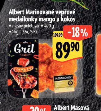 MARINOVAN VEPOV MEDAILONKY MANGO A KOKOS