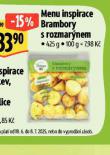MENU INSPIRACE BRAMBORY S ROZAMRNEM