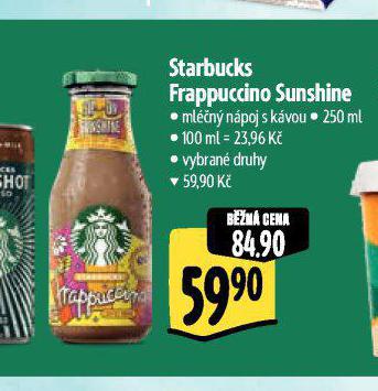 STARBUCKS FRAPPUCCHINO SUNSHINE