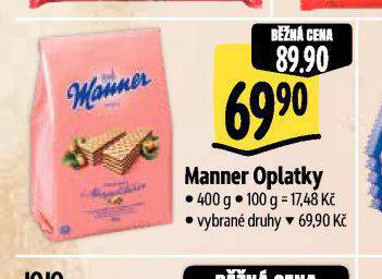 MANNER OPLATKY