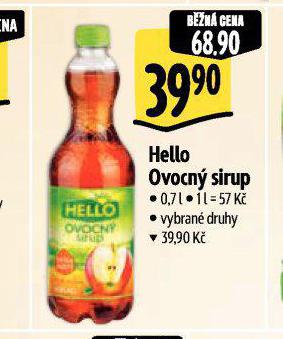 HELLO OVOCN SIRUP