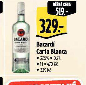 BACARD CARTA BLANCA