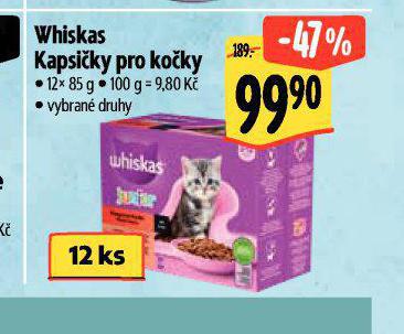WHISKAS KAPSIKY PRO KOKY
