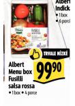 ALBERT MENU BOX FUSILLI SALSA ROSSA
