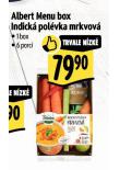 ALBERT MENU BOX INDICK MRKVOV POLVKA