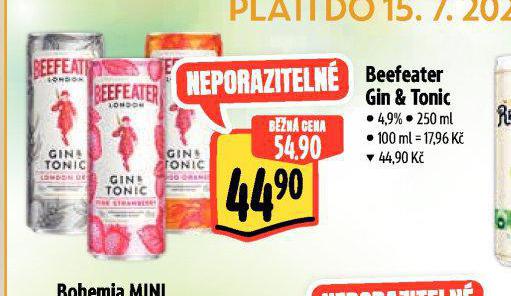 BEEFEATER GIN & TONIC