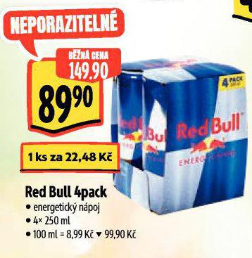 RED BULL 4PACK