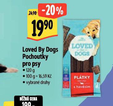 LOVED BY DOGS POCHOUTKY PRO PSY
