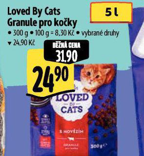 LOVED BY CATS GRANULE PRO KOKY