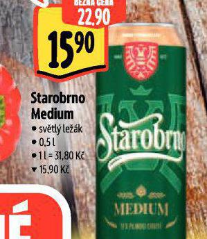 PIVO STAROBRNO MEDIUM