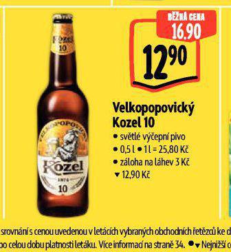 PIVO VELKOPOPOVICK KOZEL 10