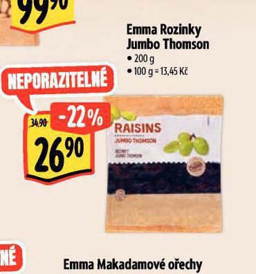 EMMA ROZINKY JUMBO THOMSON