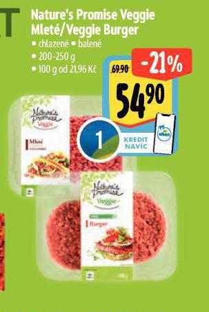 VEGGIE MLET / VEGGIE BURGER