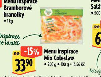 MENU INSPIRACE MIX COLESLAW