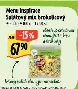 MENU INSPIARACE SALTOV MIX BROKOLICOV