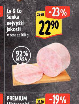 LE & CO UNKA NEJVY JAKOSTI