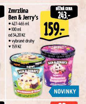 BEN & JERRYS ZMRZLINA