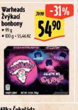 WARHEADS VKAC BONBONY
