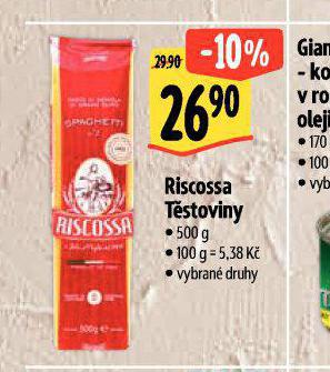 RISCOSSA TSTOVINY